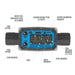 Turbine Flow Meter, Battery Powered Display, Schedule 80 PVC for Water - Truck Part Superstore