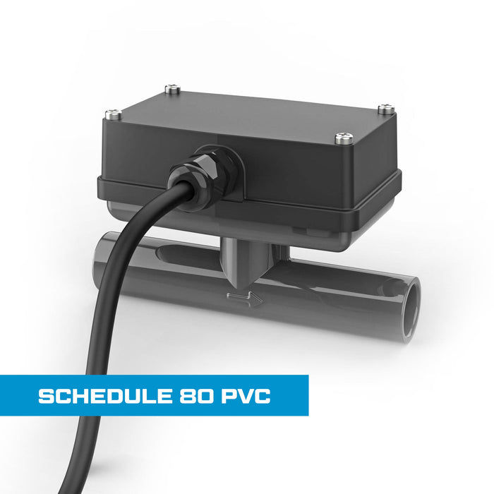 Turbine Flow Meter, Schedule 80 PVC for Water - Truck Part Superstore
