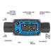 Turbine Flow Meter, Battery Powered Display, Schedule 80 PVC for Water - Truck Part Superstore