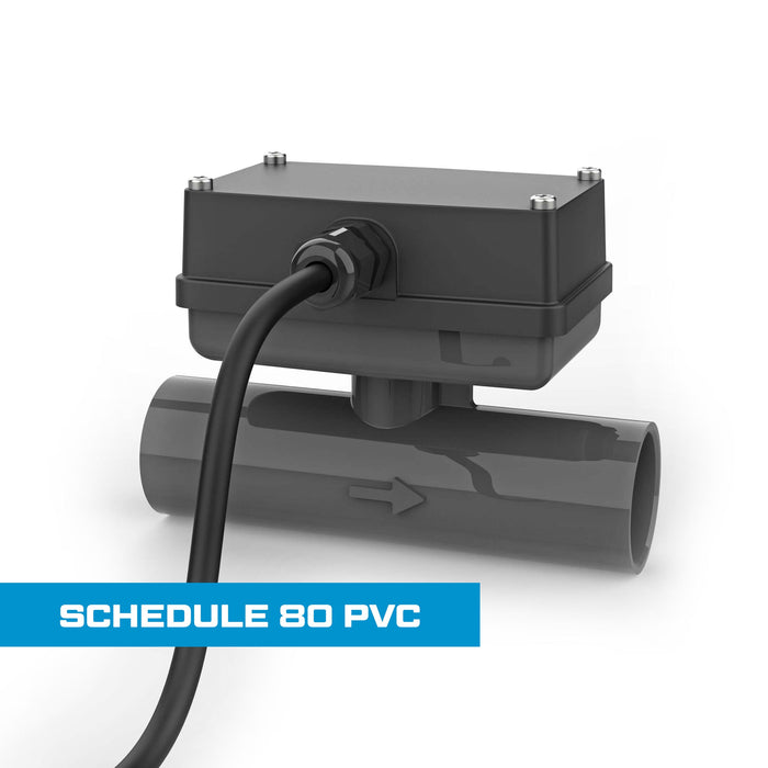 Turbine Flow Meter, Schedule 80 PVC for Water - Truck Part Superstore