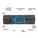 Turbine Flow Meter, Battery Powered Display, Schedule 80 PVC for Water - Truck Part Superstore
