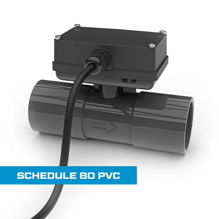 Turbine Flow Meter, Schedule 80 PVC for Water - Truck Part Superstore