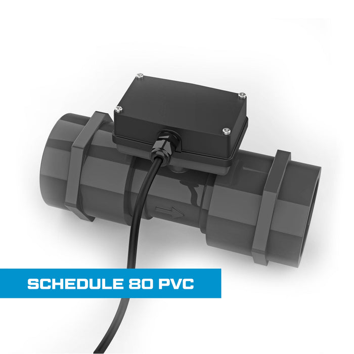 Turbine Flow Meter, Schedule 80 PVC for Water - Truck Part Superstore