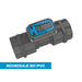 Turbine Flow Meter, Battery Powered Display, Schedule 80 PVC for Water - Truck Part Superstore