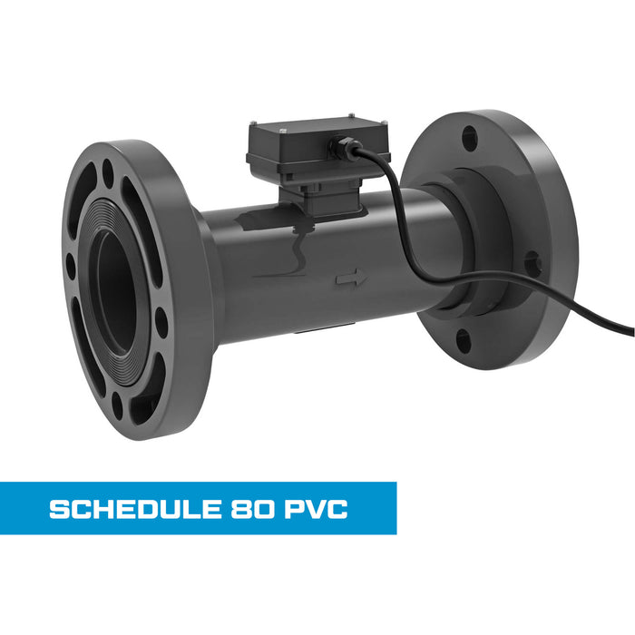 Turbine Flow Meter, Schedule 80 PVC for Water - Truck Part Superstore