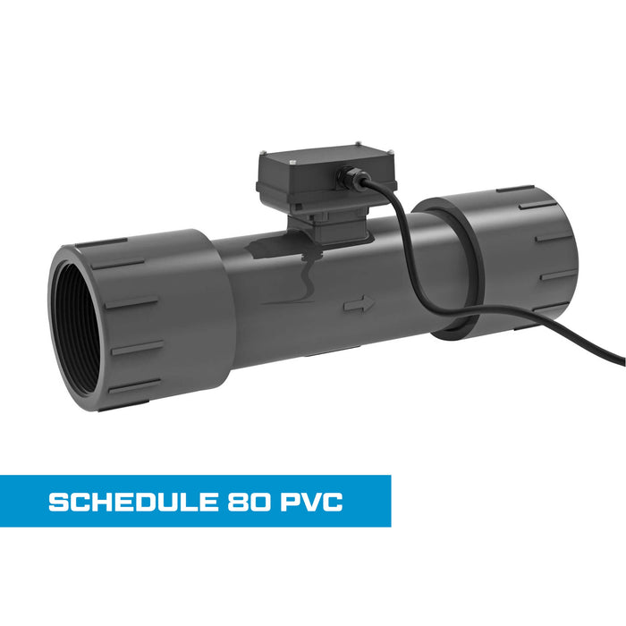 Turbine Flow Meter, Schedule 80 PVC for Water - Truck Part Superstore