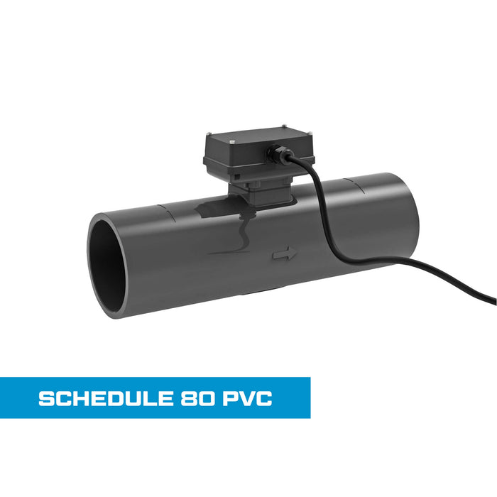 Turbine Flow Meter, Schedule 80 PVC for Water - Truck Part Superstore