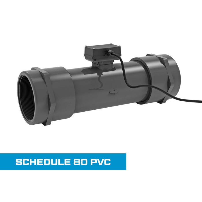 Turbine Flow Meter, Schedule 80 PVC for Water - Truck Part Superstore