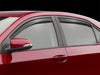 Weathertech 82745 Front&ampRear Side Window Deflectors, Dark Smoke - Truck Part Superstore