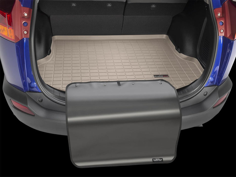 Weathertech 41242SK - Cargo Liner w/Bumper Protector Tan - Truck Part Superstore