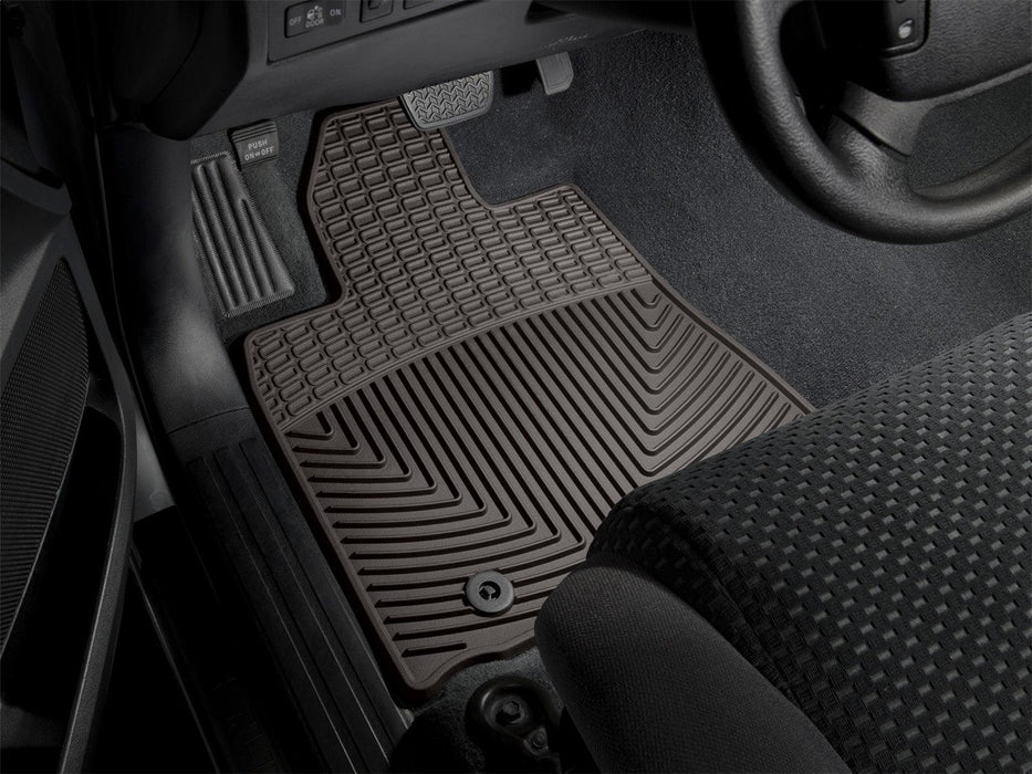 Weathertech W265CO - All Weather Floor Mats Front Cocoa - Truck Part Superstore