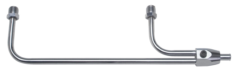 TRANS-DAPT 2198 Chrome Fuel Line 8-21/32