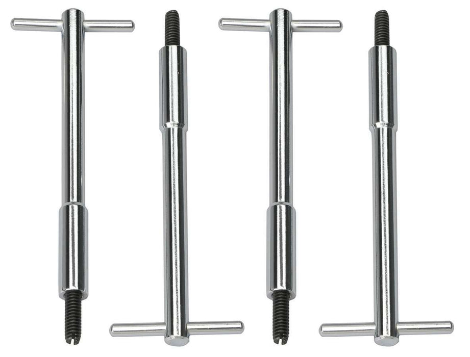 TRANS-DAPT 4936 Chrome T-Bar Wing Nuts