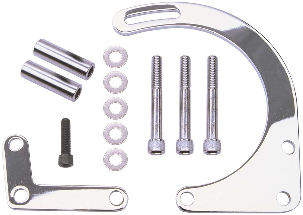 TRANS-DAPT 8990 CHROME 2-PC LOW ALT.BRKT . SET