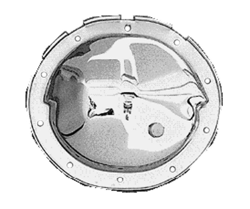 TRANS-DAPT 9037 Differential Cover Kit Chrome GM 8.5 Ring Gear