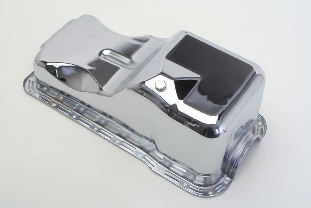 TRANS-DAPT 9078 Sb Ford Chrome Oil Pan