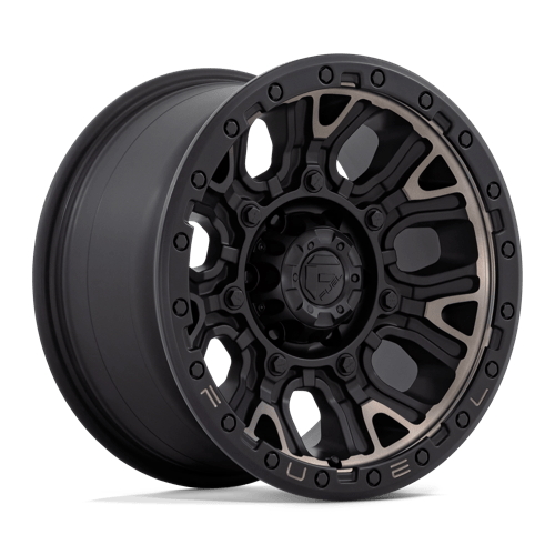 Fuel 1PC D82417909450 D824 17X9 6X120 M-BLK-DDT 1MM - Truck Part Superstore