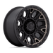 Fuel 1PC D82417909450 D824 17X9 6X120 M-BLK-DDT 1MM - Truck Part Superstore