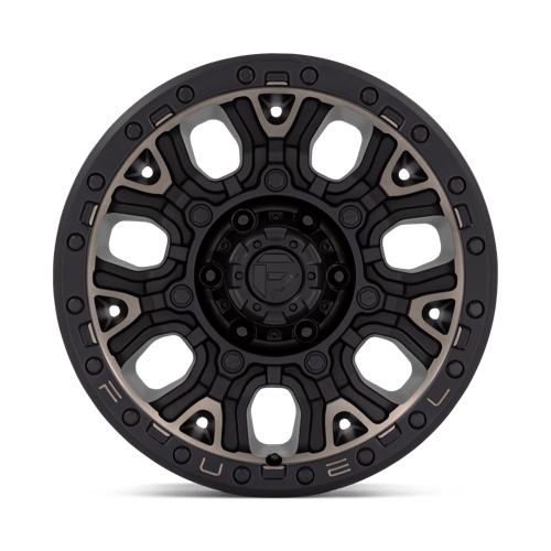 Fuel 1PC D82417909450 D824 17X9 6X120 M-BLK-DDT 1MM - Truck Part Superstore