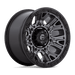Fuel 1PC D82517907545 D825 17X9 5X5.0 M-GNMTL BLK-RG -12MM - Truck Part Superstore
