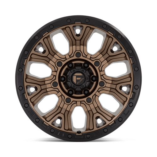 Fuel 1PC D82620008447 D826 20X10 6X5.5 M-BRZ BLK-RG -18MM - Truck Part Superstore