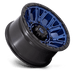Fuel 1PC D82720008247 D827 20X10 8X6.5 DK-BLUE BLK-RG -18MM - Truck Part Superstore