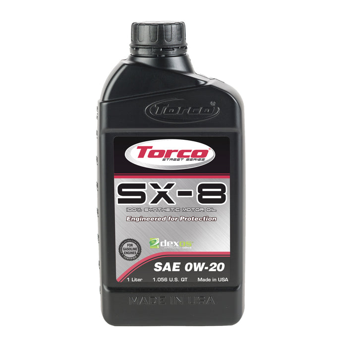 TORCO A120020CE SX-8 0w20 Synthetic Oil 1 Liter Dexos1