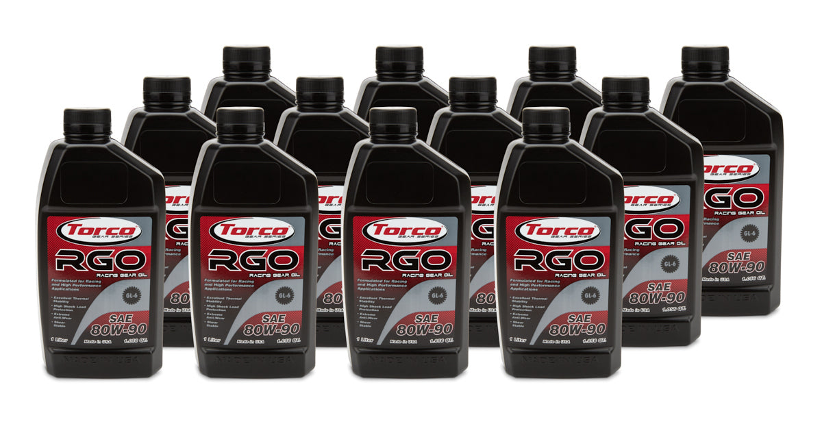 TORCO A248090C RGO 80w90 Racing Gear Oil Case/12-1 Liter