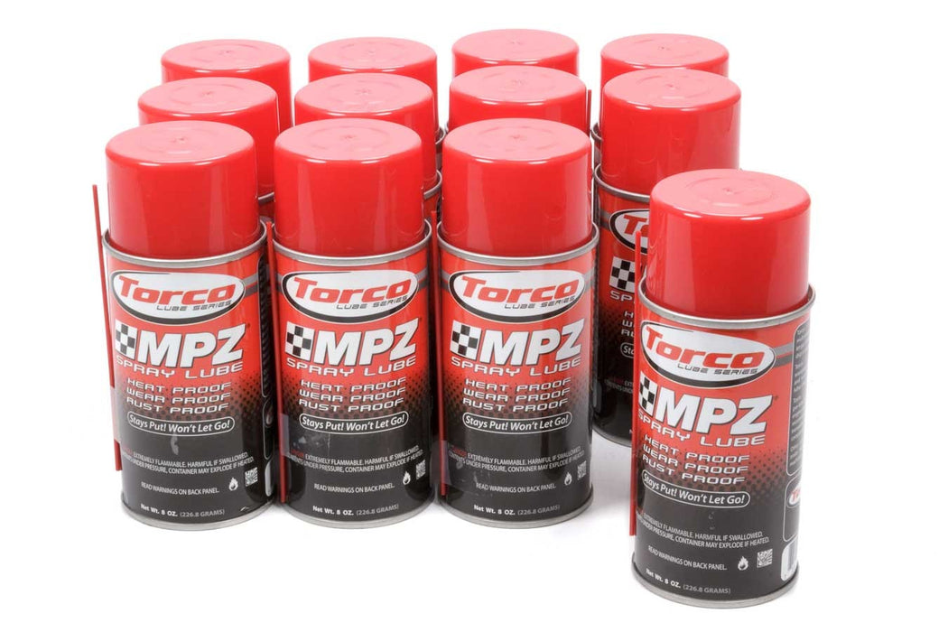TORCO A560000M MPZ Spray Lube Case 12 x 8oz. Can