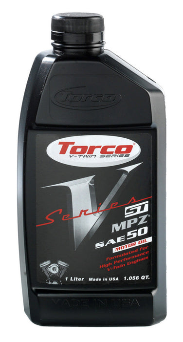 TORCO T630050C V-Series ST Motor Oil SA E 50-12x1-Liter