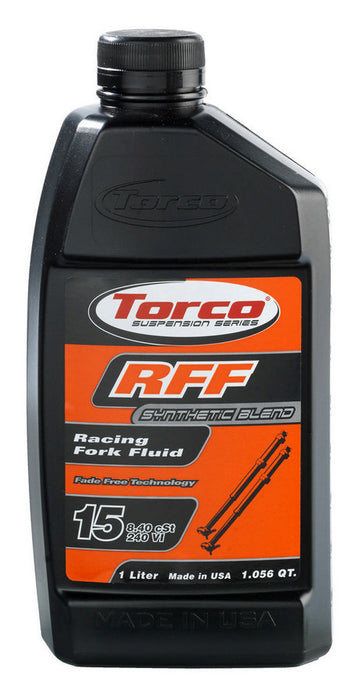 TORCO T830015CE RFF Racing Fork Fluid 15 -1-Liter Bottle