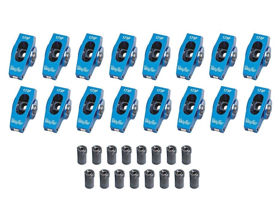 TRICK FLOW TFS-53400621 BBF Roller Rocker Arm Set 1.73 Ratio 7/16 Stud