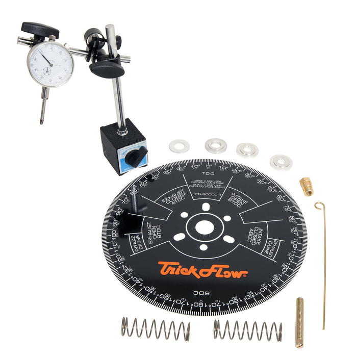 TRICK FLOW TFS-90000-16 Camshaft Degree Kit w/11in Dia. Wheel