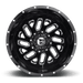 Fuel 1PC D58120828D25 D581 20X8.25 8X6.5 GL-BLK-MIL -215MM - Truck Part Superstore