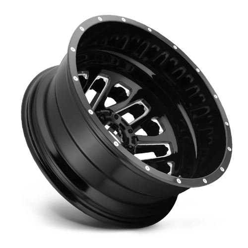 Fuel 1PC D58122829225 D581 22X8.25 8X200 GL-BLK-MIL -176MM - Truck Part Superstore