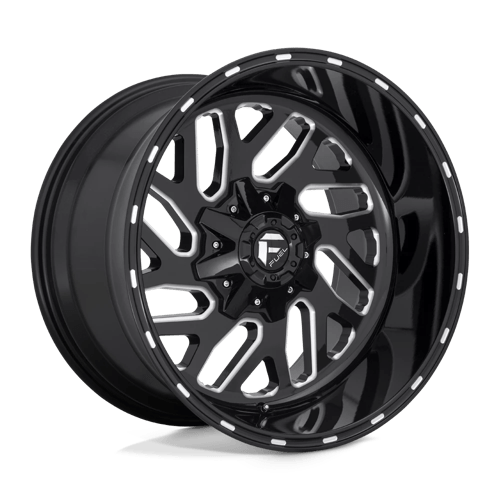 Fuel 1PC D58120201747 D581 20X12 8X170 GL-BLK-MIL -43MM - Truck Part Superstore