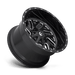 Fuel 1PC D58126201747 D581 26X12 8X170 GL-BLK-MIL -44MM - Truck Part Superstore