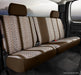 FIA TR45-1 BROWN TR40 Series - Wrangler Saddleblanket Custom Fit Rear Seat Cover - Brown - Truck Part Superstore