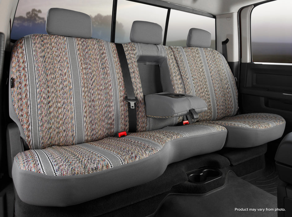 FIA TR45-2 GRAY TR40 Series - Wrangler Saddleblanket Custom Fit Rear Seat Cover - Gray - Truck Part Superstore