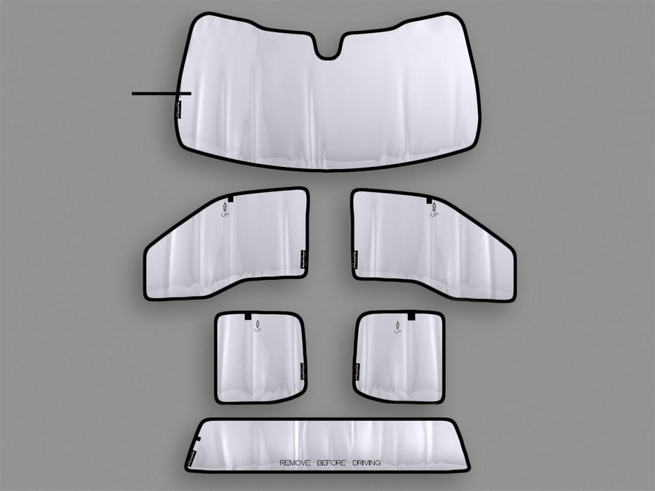 Weathertech TS0034K1 - WeatherTech® SunShade Full Vehicle Kit 6 pc. - Truck Part Superstore