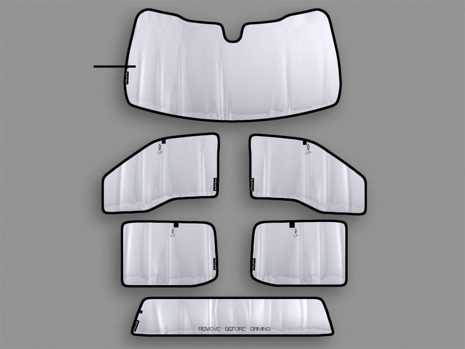 Weathertech TS0034K2 - WeatherTech® SunShade Full Vehicle Kit 6 pc. - Truck Part Superstore