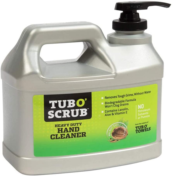 Tub O' Towels TS28 Heavy Duty Hand Cleaner 128 oz. Pump Dispenser
