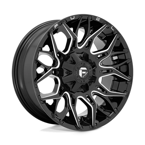Fuel 1PC D76922009847 D769 22X10 6X135/5.5 G-BLK-MILL -18MM - Truck Part Superstore
