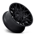 Fuel 1PC D77220009847 D772 20X10 6X135/5.5 BLK-OUT -18MM - Truck Part Superstore