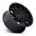 Fuel 1PC D77222001747 D772 22X10 8X170 BLK-OUT -18MM - Truck Part Superstore