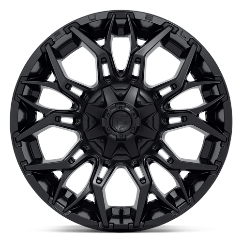 Fuel 1PC D77222001747 D772 22X10 8X170 BLK-OUT -18MM - Truck Part Superstore