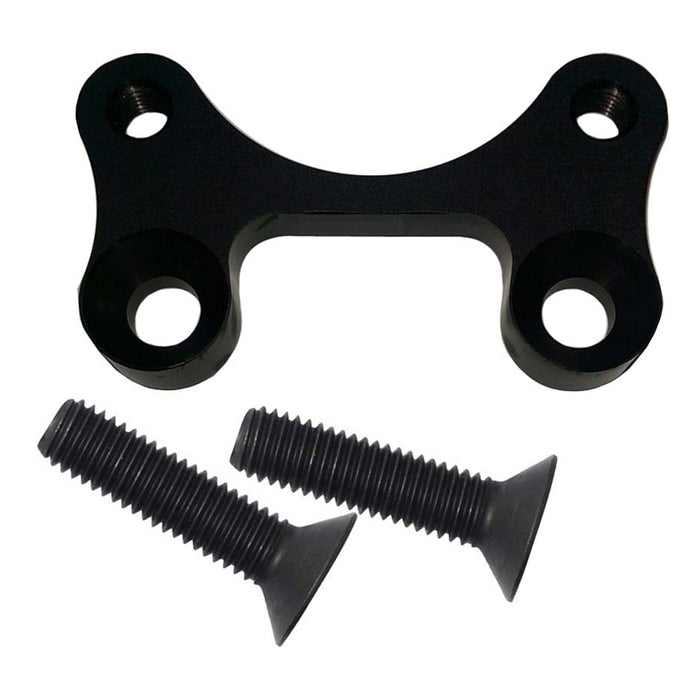 TRIPLE X RACE COMPONENTS 600-BK-8224BLK XB Front Brake Bracket BLK w/ Hardware Mini Spr