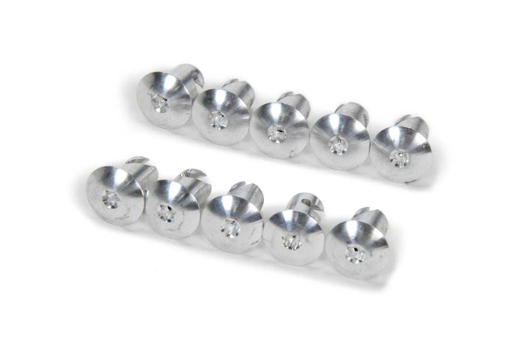 TRIPLE X RACE COMPONENTS CH-4417-10 Torx Head Button Alum .500 Long 10pk
