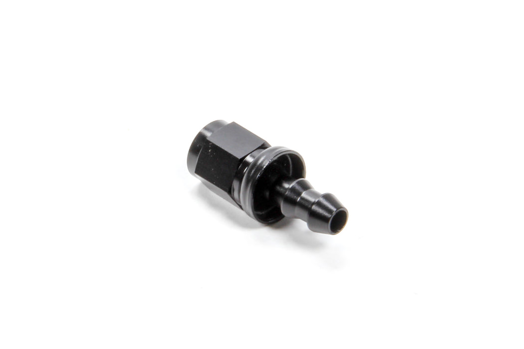 TRIPLE X RACE COMPONENTS HF-10004-BLK #4 Straight Hose End Push Lock
