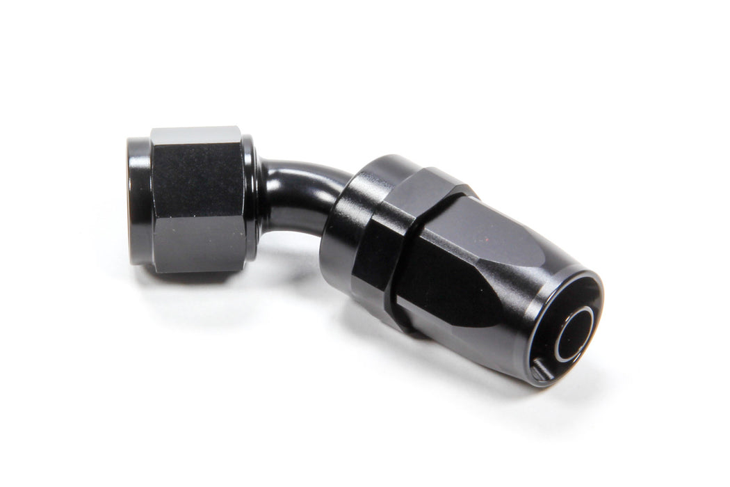 TRIPLE X RACE COMPONENTS HF-24508-BLK #8 45 Degree Swivel Hose End